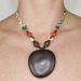 Les bijoux Jacaranda en graines naturelles : Collier modèle ENTADA ELLIE RUTH 1