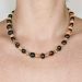Les bijoux Jacaranda en graines naturelles : Collier modÃ¨le ORMOSIA COCO Noir et Rouge 1