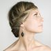 Les bijoux Jacaranda en graines naturelles : Boucles d'oreilles modÃ¨le SONORA CrÃ¨me 1