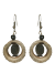 Les bijoux Jacaranda en graines naturelles : Boucles d'oreilles modÃ¨le CUPULE Gris 0