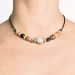 Les bijoux Jacaranda en graines naturelles : Collier modÃ¨le RAS DE COU MIX GRIS 1