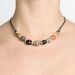 Les bijoux Jacaranda en graines naturelles : Collier modÃ¨le RAS DE COU MIX ROUGE 1
