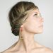 Les bijoux Jacaranda en graines naturelles : Boucles d'oreilles modÃ¨le CALEBASSE CADREE Rouge 4 1