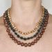 Les bijoux Jacaranda en graines naturelles : Collier modÃ¨le MAGIDEA ACAI Triple 0