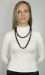 Les bijoux Jacaranda en graines naturelles : Collier modÃ¨le MALA ORMOSIA Noir et Rouge 1