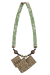 Les bijoux Jacaranda en graines naturelles : Collier modÃ¨le CRESCENTIA CAPEL 0