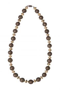 Bijou en graines naturelles : Collier modèle CHOU PIQUANT COCO 0