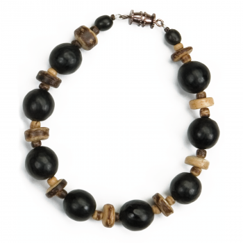 Bijou en graines naturelles : Bracelet modèle SAVONNETTE COCO 0