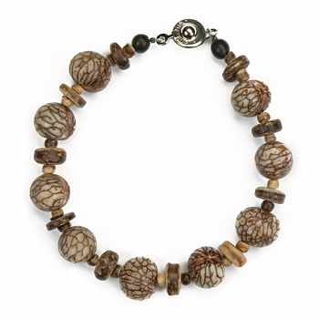 Bijou en graines naturelles : Bracelet modèle ACAI COCO 0