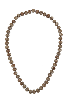 Bijou en graines naturelles : Collier modèle ACAI 0